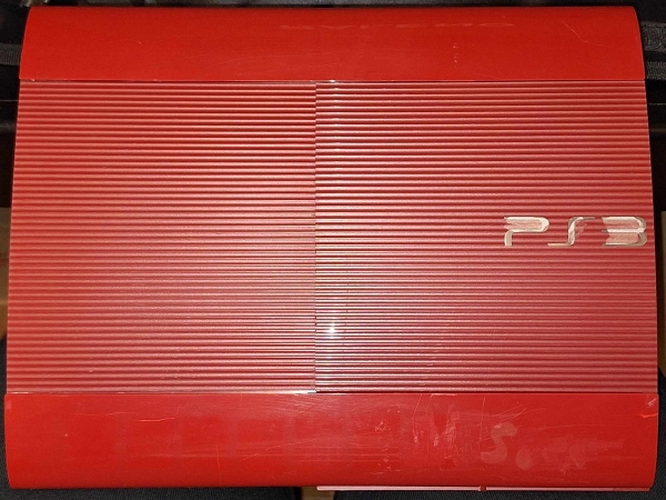 Playstation 3 Super Slim 500GB inkl. Zubehör - rot